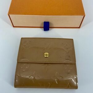 Authentic LV Monogram Vernis Elise Wallet